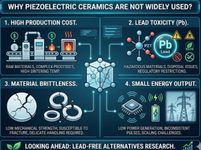 เหตุใดเซรามิก Piezoelectric จึงไม่ถูกนำมาใช้กันอย่างแพร่หลาย?