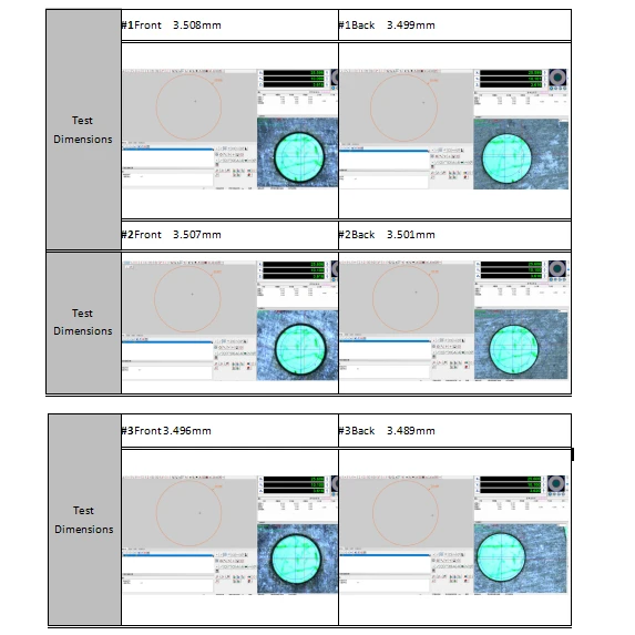 si3n4 test demension